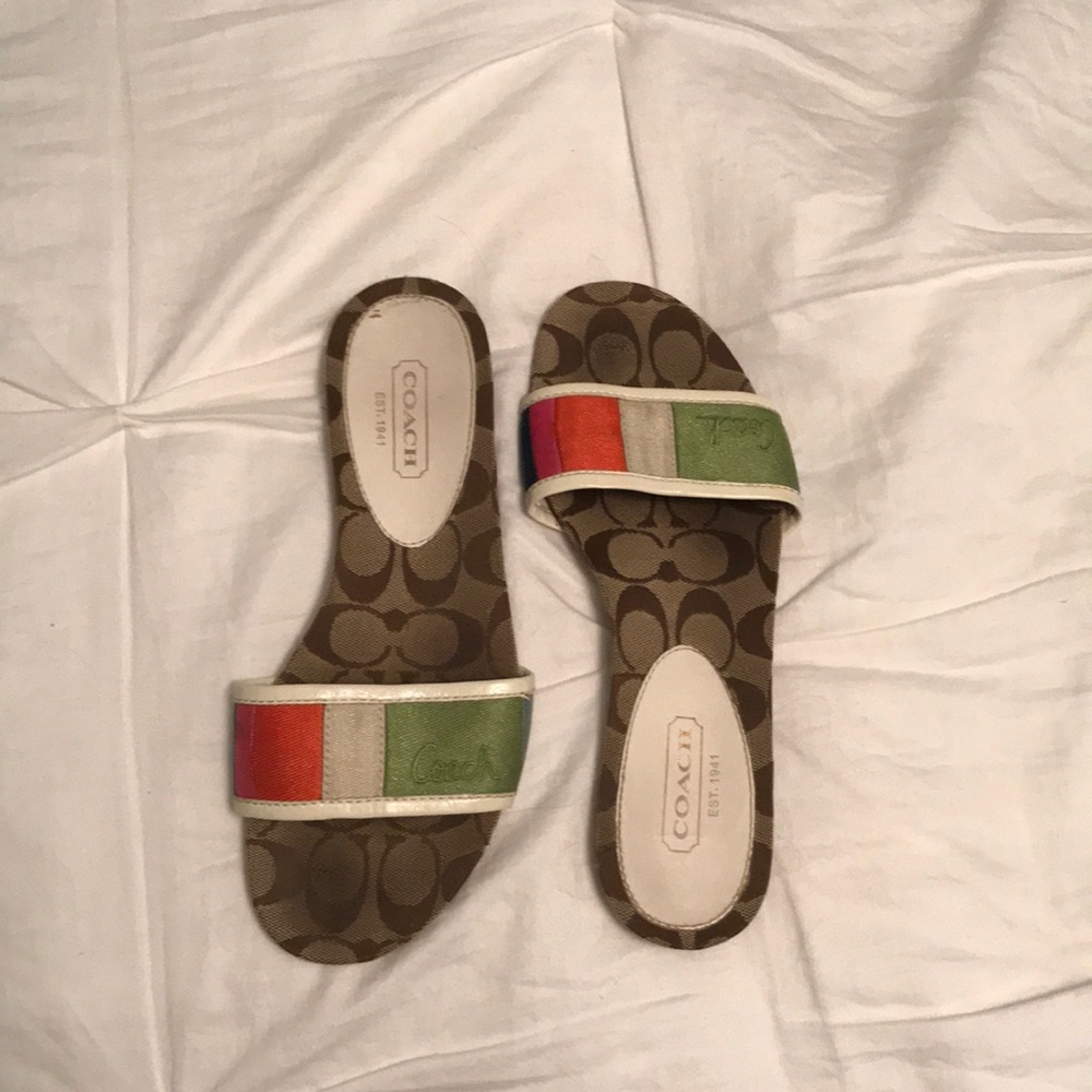 Coach Flip Flops